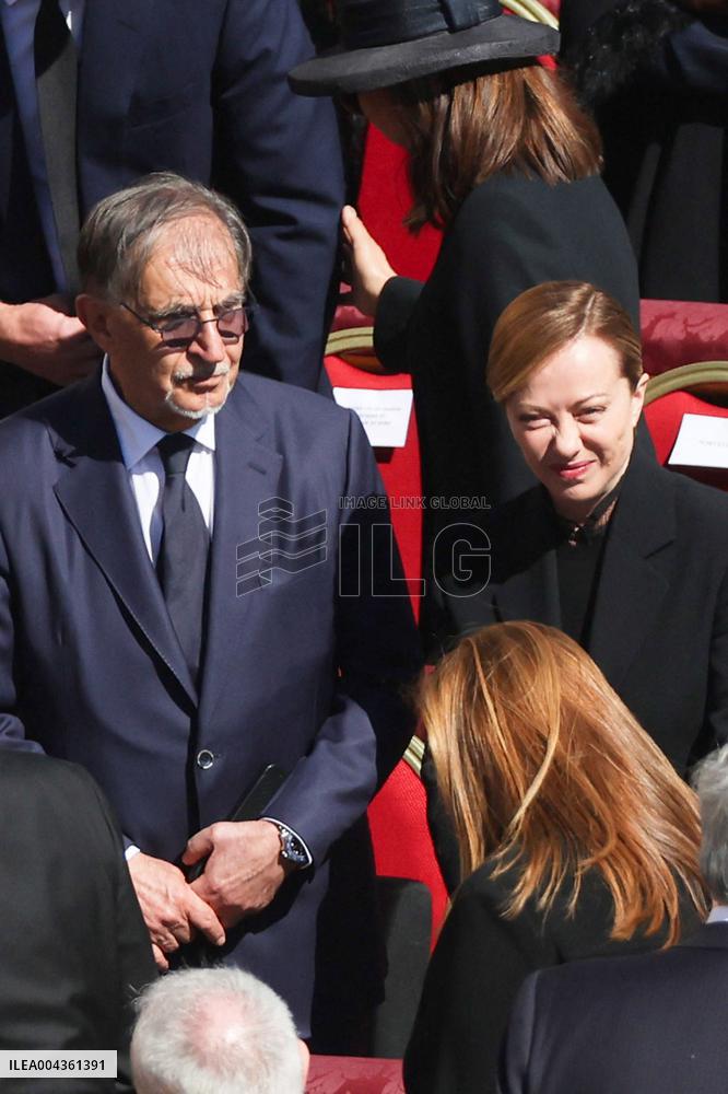 World Leaders At The Funeral Of Pope Francis - Vatican