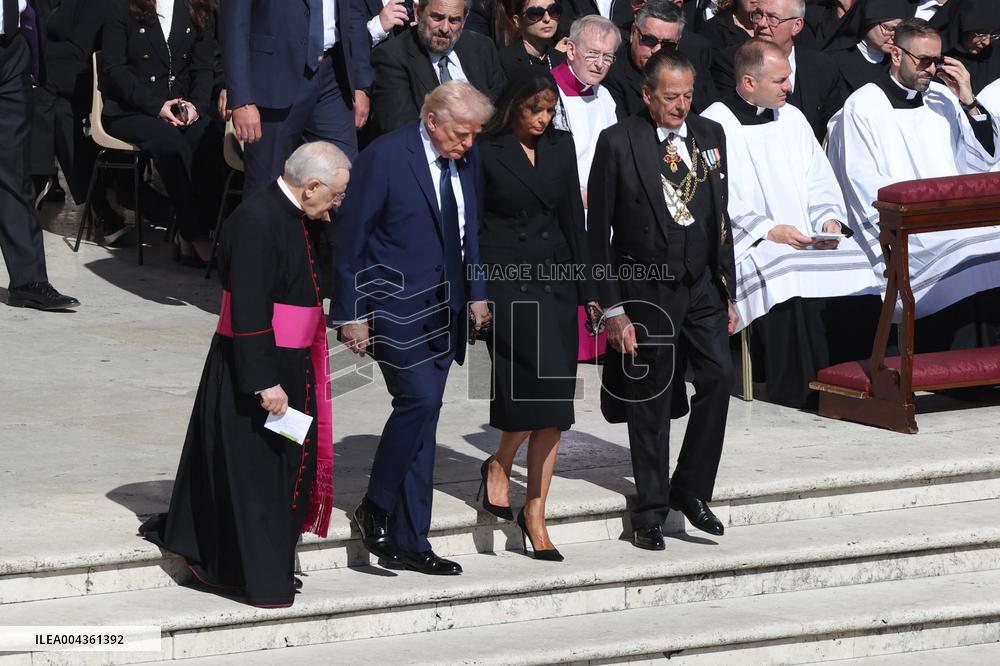World Leaders At The Funeral Of Pope Francis - Vatican