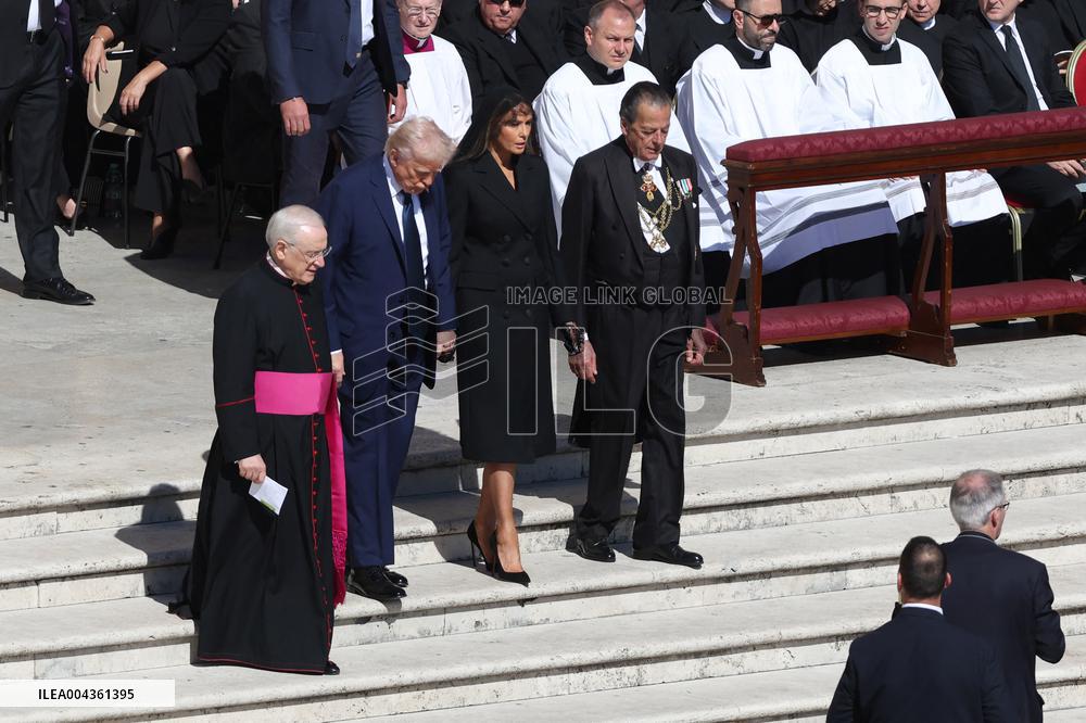 World Leaders At The Funeral Of Pope Francis - Vatican