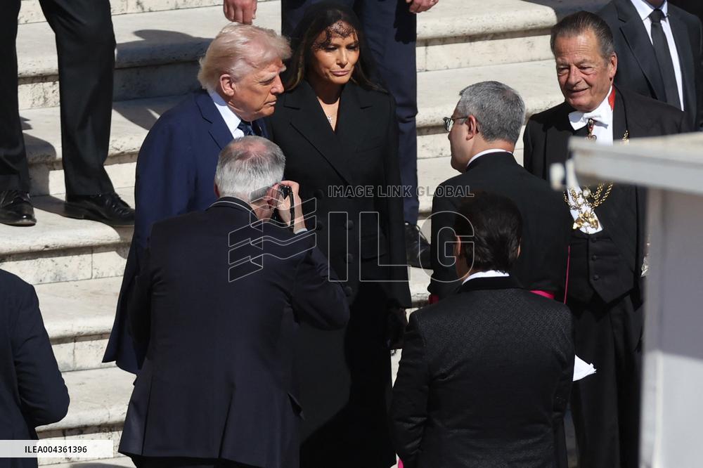 World Leaders At The Funeral Of Pope Francis - Vatican