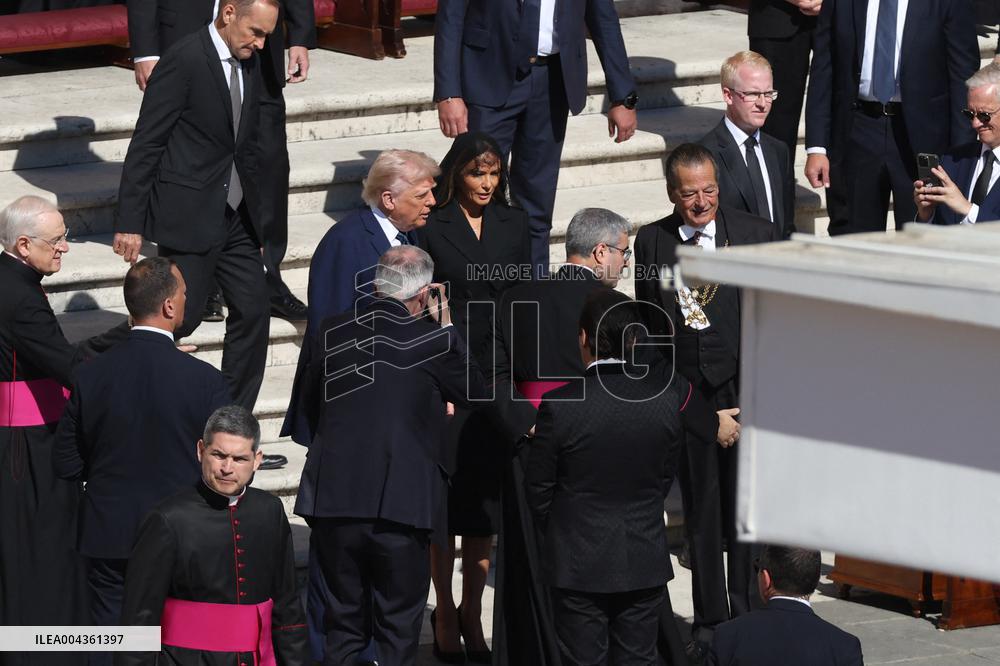 World Leaders At The Funeral Of Pope Francis - Vatican
