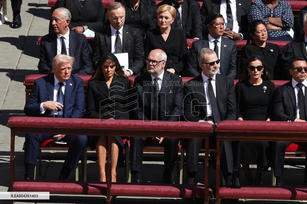 Royals At The Funeral Of Pope Francis - Vatican