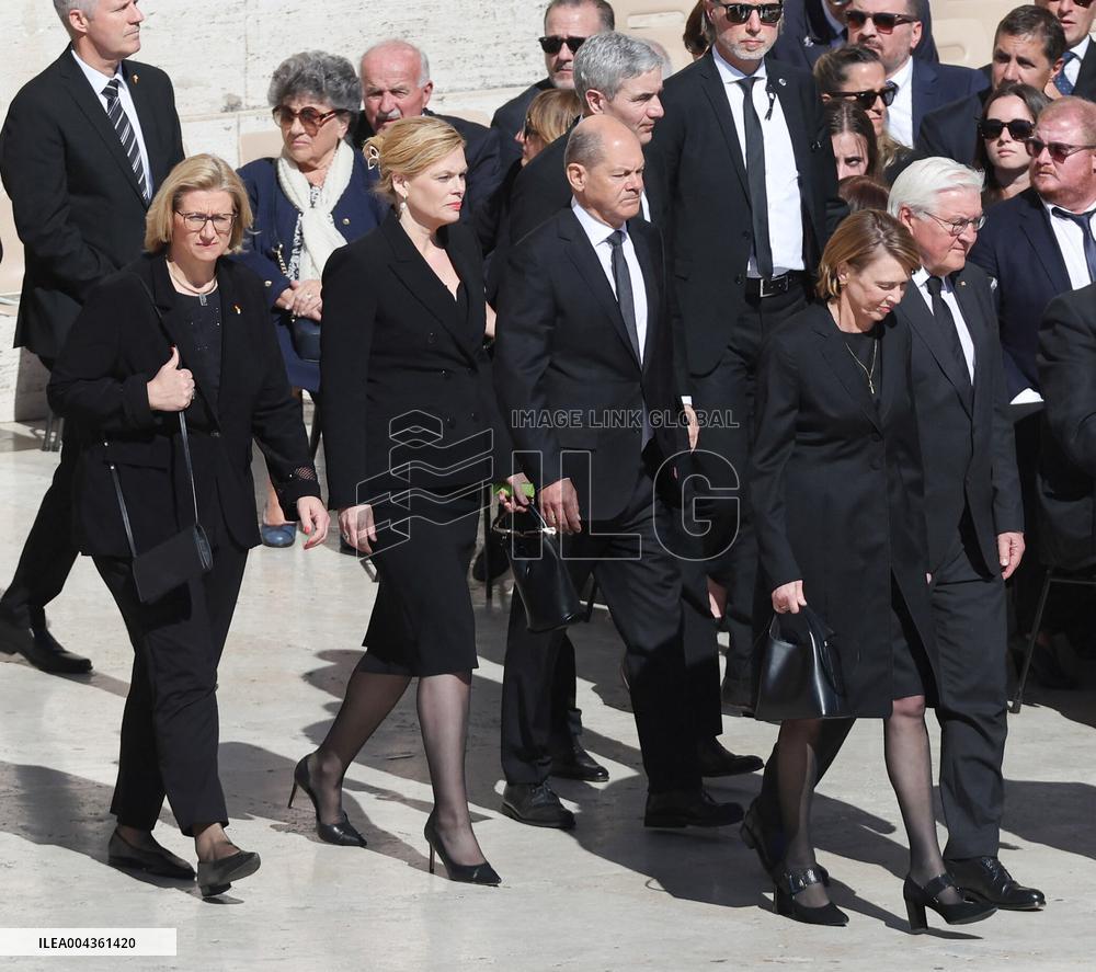 World Leaders At The Funeral Of Pope Francis - Vatican