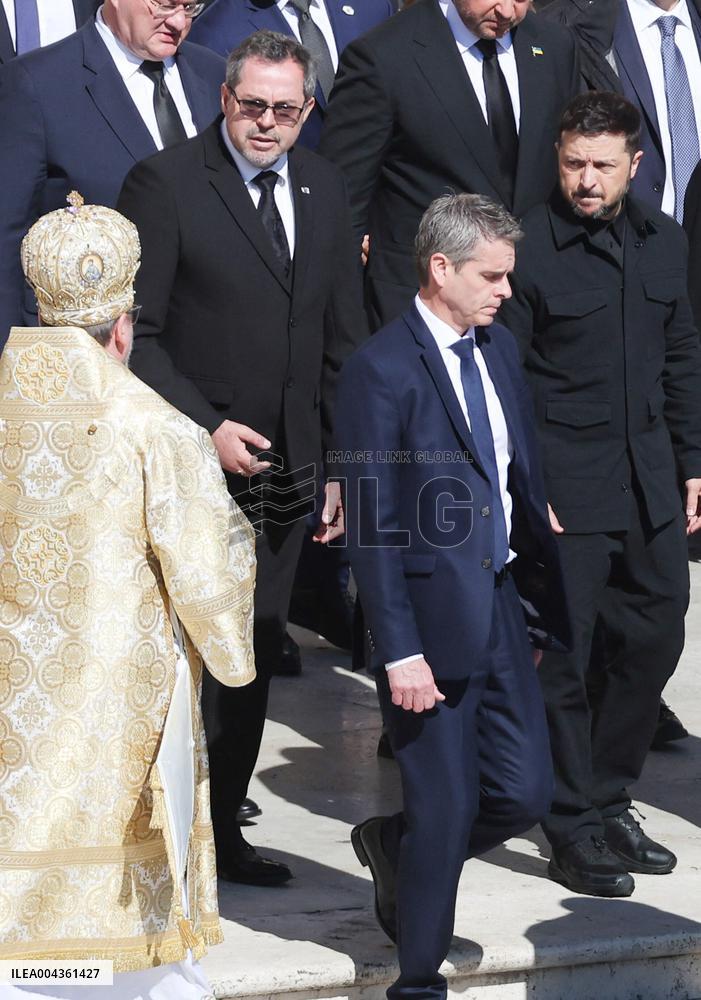 World Leaders At The Funeral Of Pope Francis - Vatican