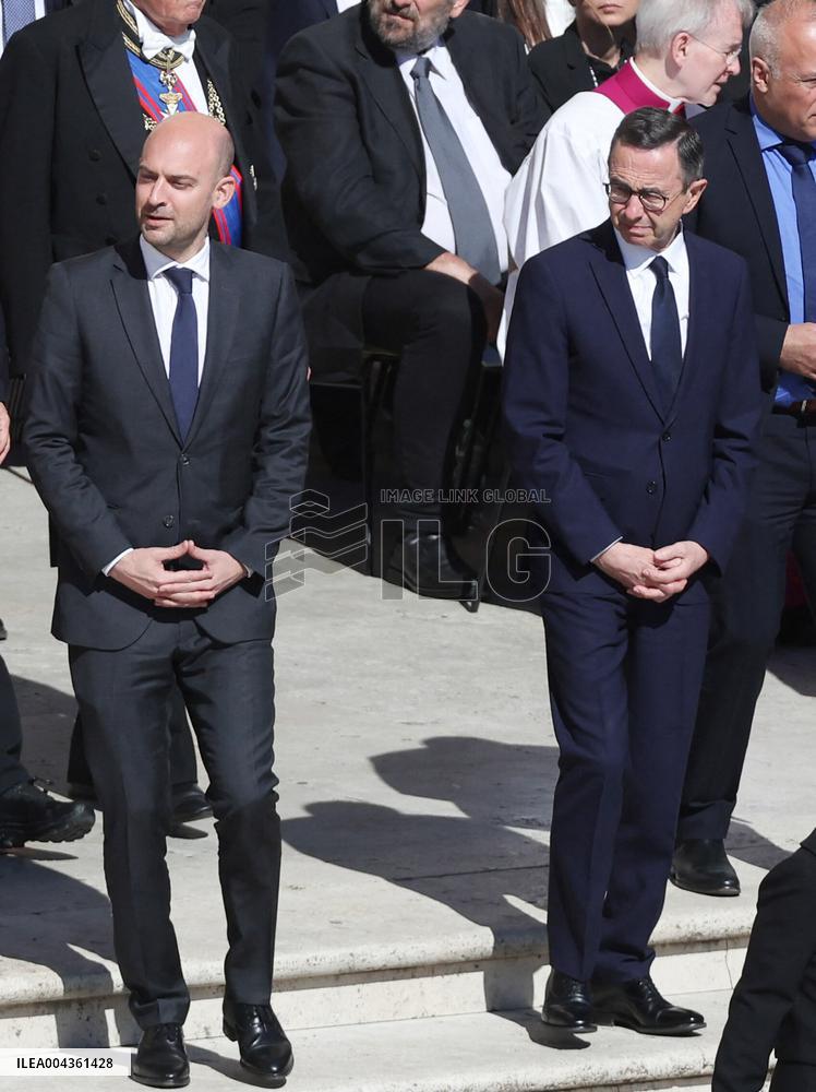 World Leaders At The Funeral Of Pope Francis - Vatican