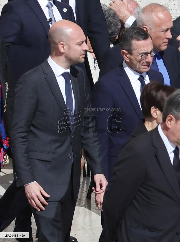 World Leaders At The Funeral Of Pope Francis - Vatican