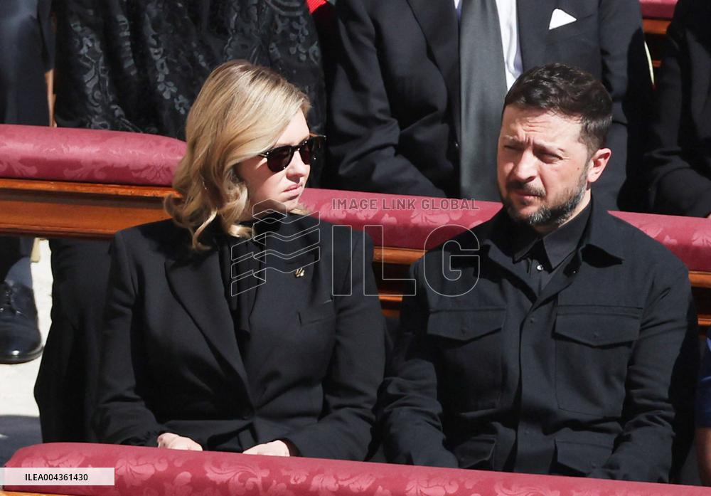 World Leaders At The Funeral Of Pope Francis - Vatican