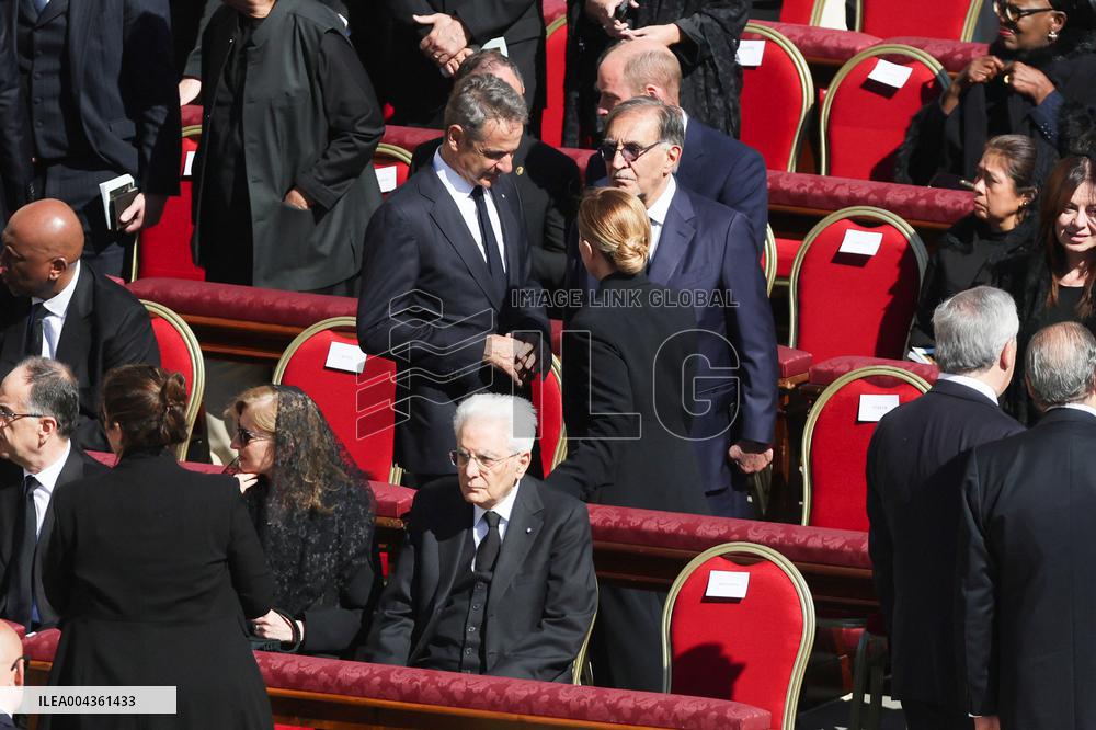 World Leaders At The Funeral Of Pope Francis - Vatican