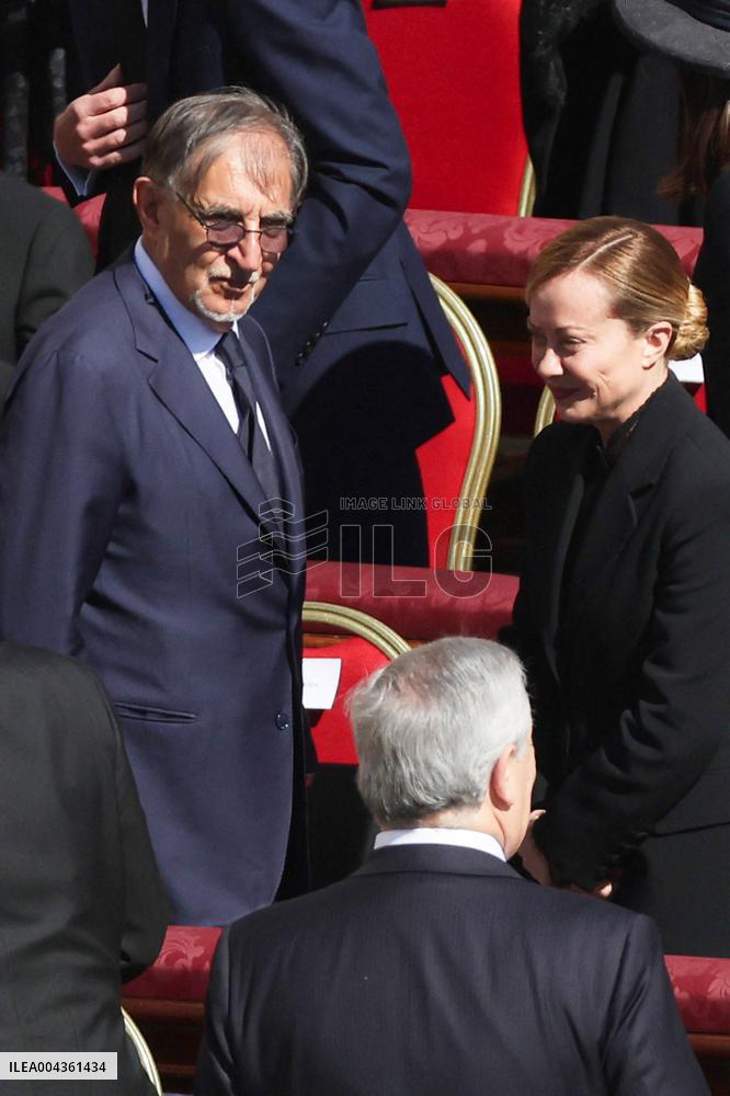 World Leaders At The Funeral Of Pope Francis - Vatican