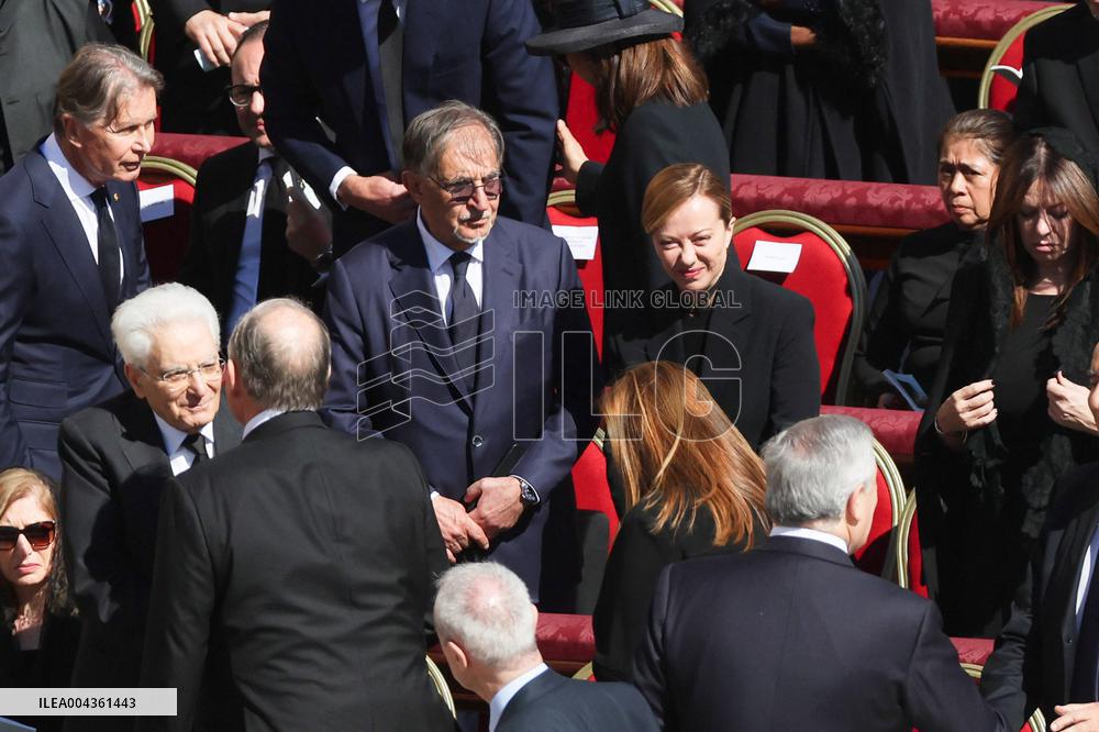 World Leaders At The Funeral Of Pope Francis - Vatican
