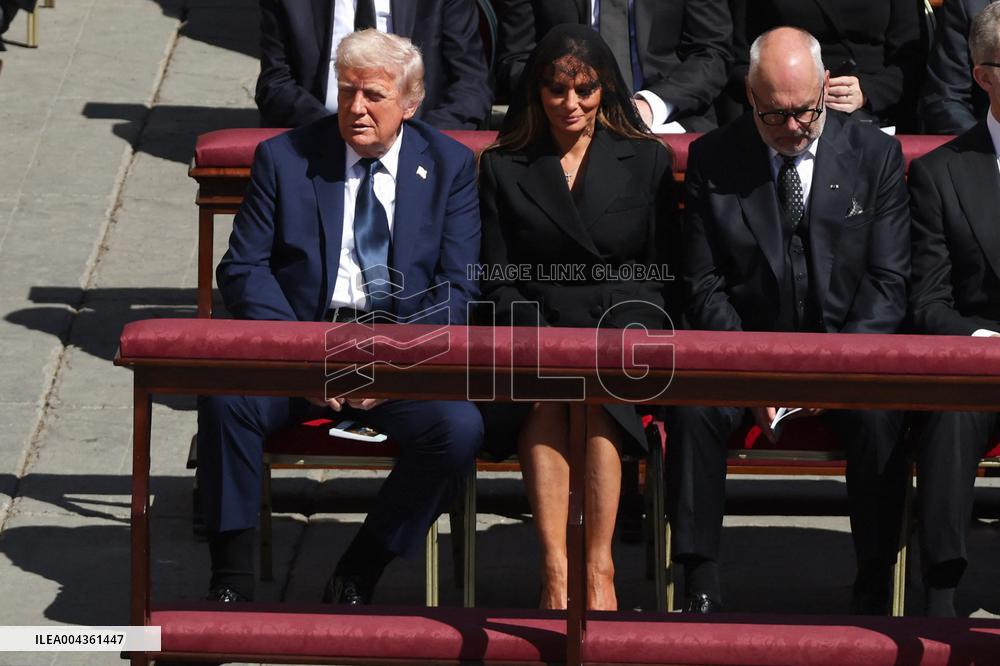 World Leaders At The Funeral Of Pope Francis - Vatican