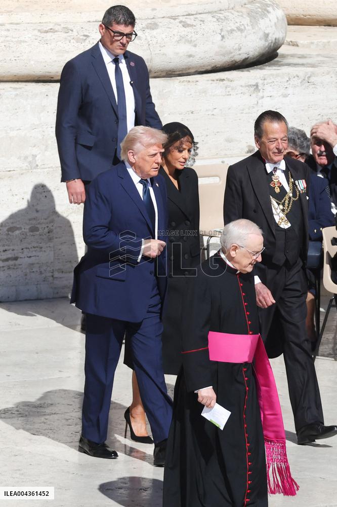World Leaders At The Funeral Of Pope Francis - Vatican