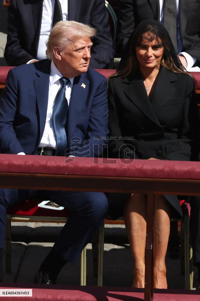 World Leaders At The Funeral Of Pope Francis - Vatican