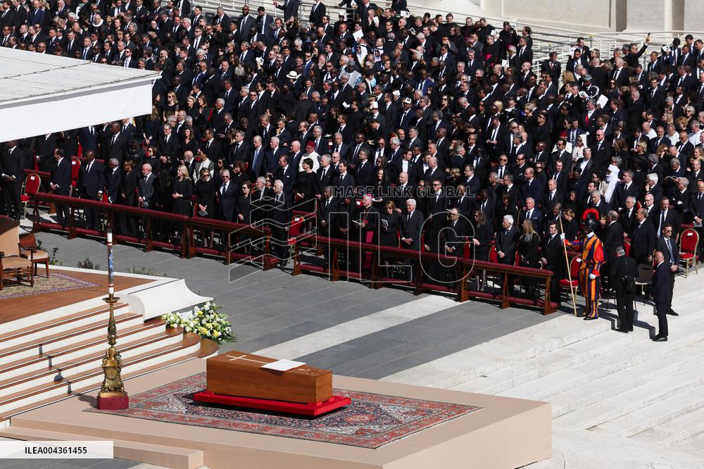 World Leaders At The Funeral Of Pope Francis - Vatican