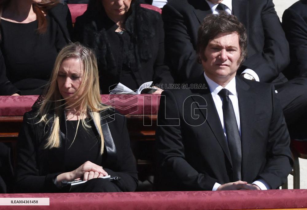 World Leaders At The Funeral Of Pope Francis - Vatican