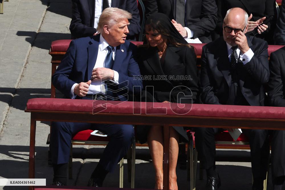 World Leaders At The Funeral Of Pope Francis - Vatican