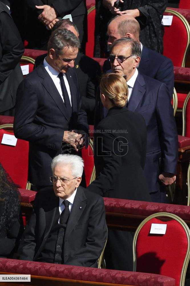 World Leaders At The Funeral Of Pope Francis - Vatican