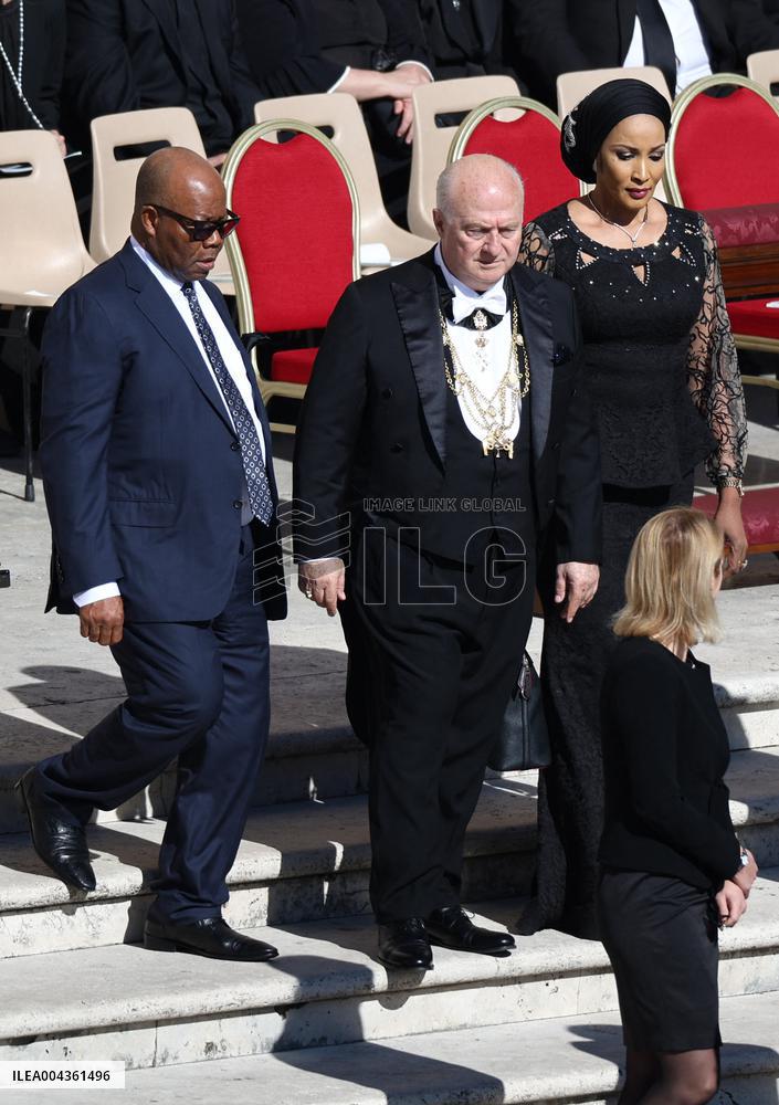 World Leaders Arrive for the Funeral of Pope Francis - Vatican