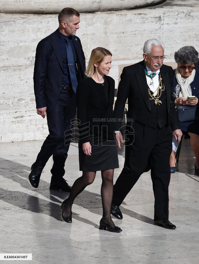 World Leaders Arrive for the Funeral of Pope Francis - Vatican