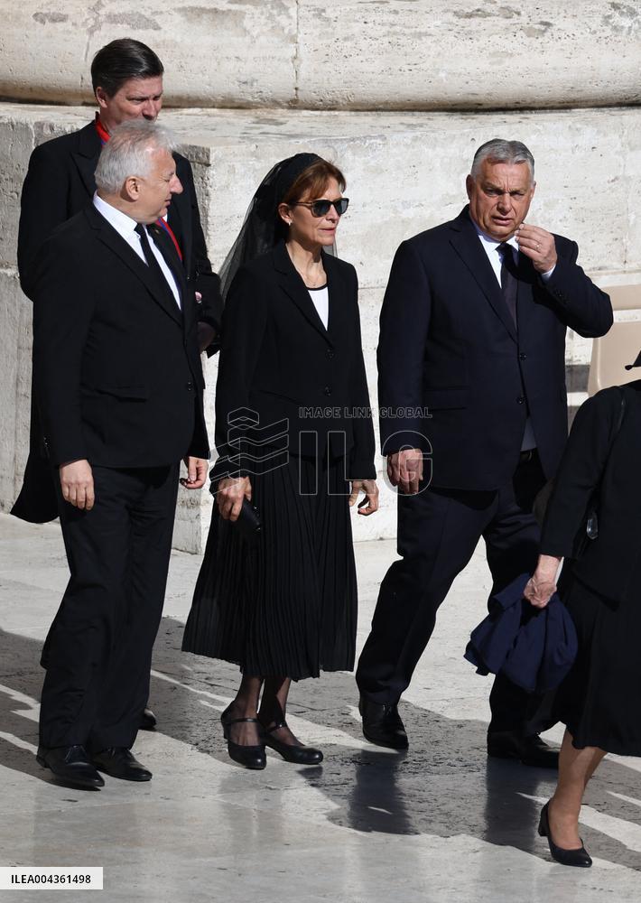 World Leaders Arrive for the Funeral of Pope Francis - Vatican