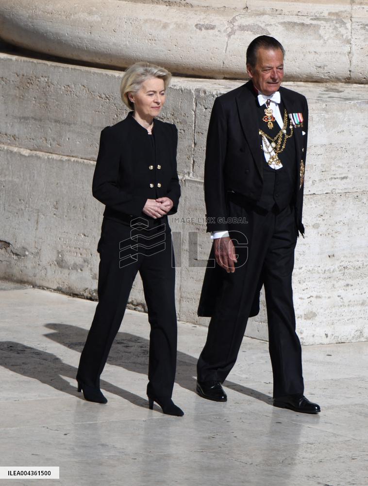 World Leaders Arrive for the Funeral of Pope Francis - Vatican