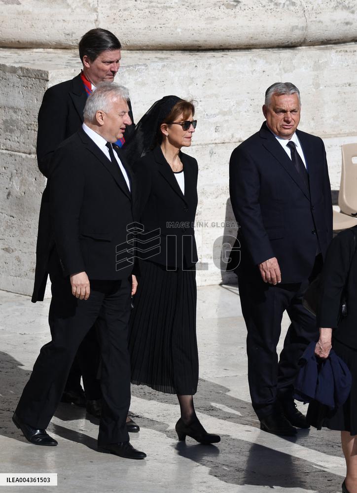 World Leaders Arrive for the Funeral of Pope Francis - Vatican
