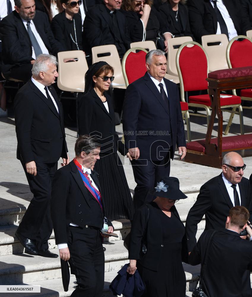 World Leaders Arrive for the Funeral of Pope Francis - Vatican