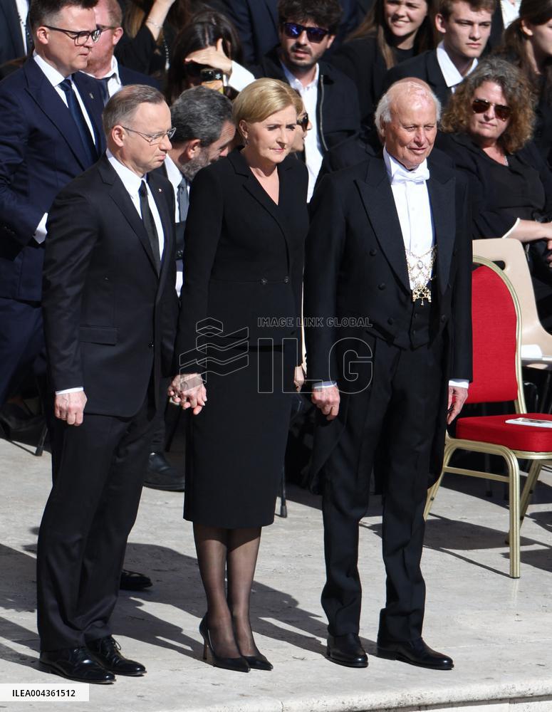 World Leaders Arrive for the Funeral of Pope Francis - Vatican
