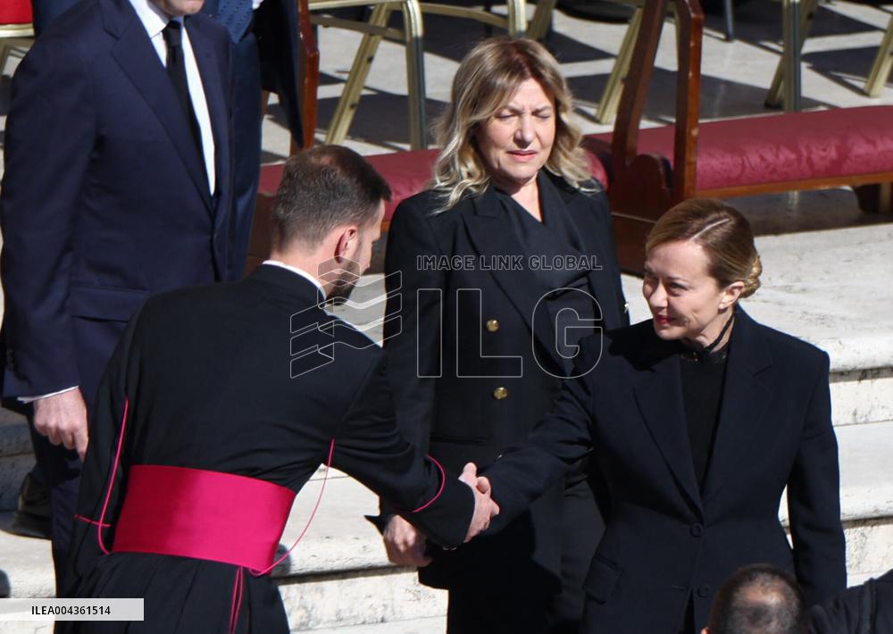 World Leaders Arrive for the Funeral of Pope Francis - Vatican