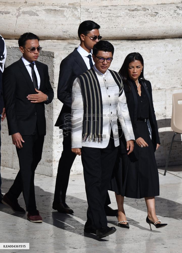 World Leaders Arrive for the Funeral of Pope Francis - Vatican