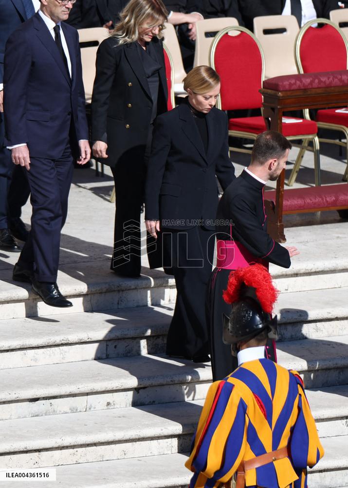 World Leaders Arrive for the Funeral of Pope Francis - Vatican