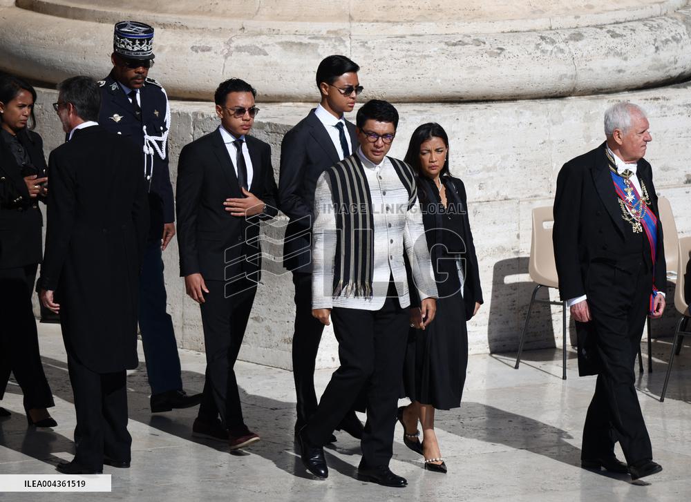 World Leaders Arrive for the Funeral of Pope Francis - Vatican