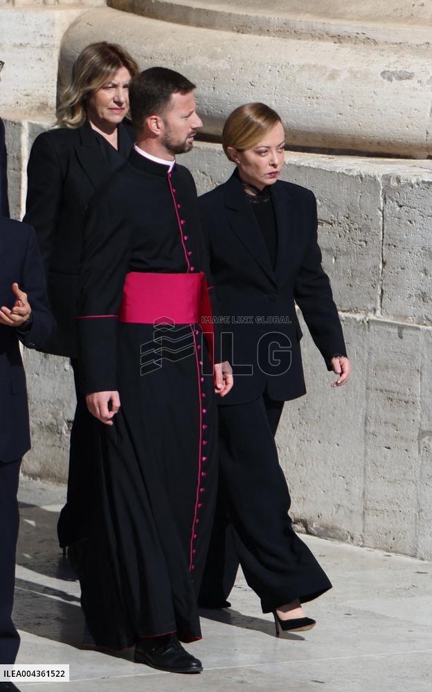 World Leaders Arrive for the Funeral of Pope Francis - Vatican