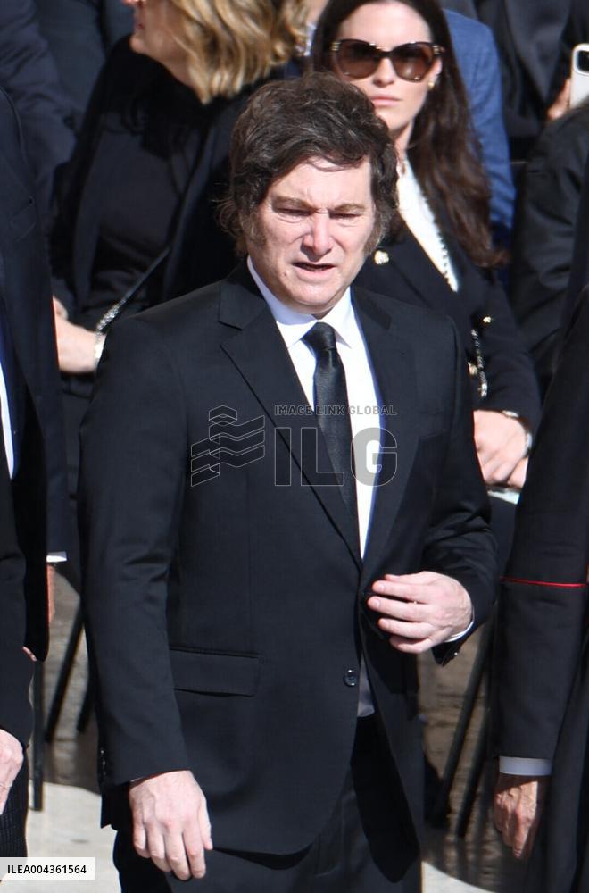 World Leaders Arrive for the Funeral of Pope Francis - Vatican