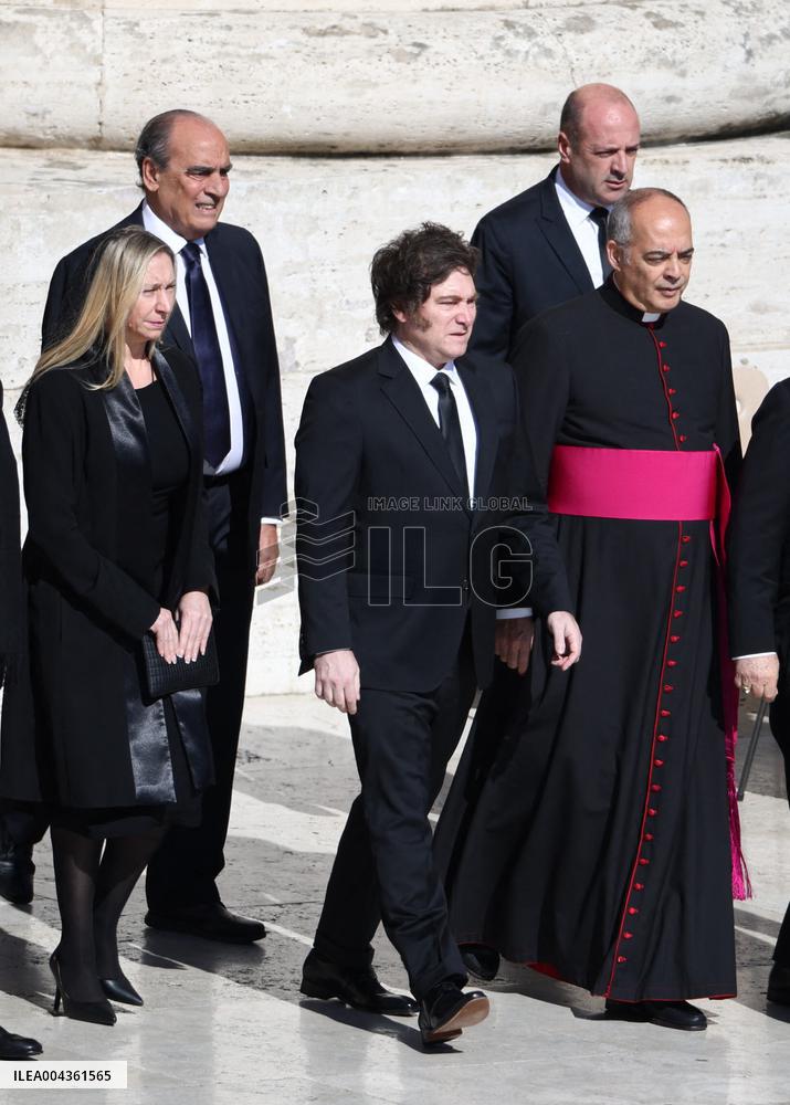 World Leaders Arrive for the Funeral of Pope Francis - Vatican
