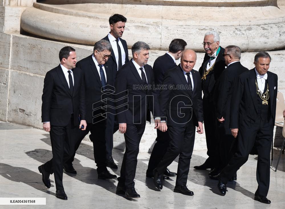 World Leaders Arrive for the Funeral of Pope Francis - Vatican