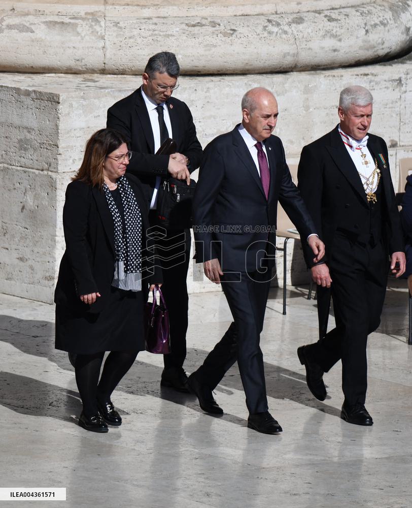 World Leaders Arrive for the Funeral of Pope Francis - Vatican