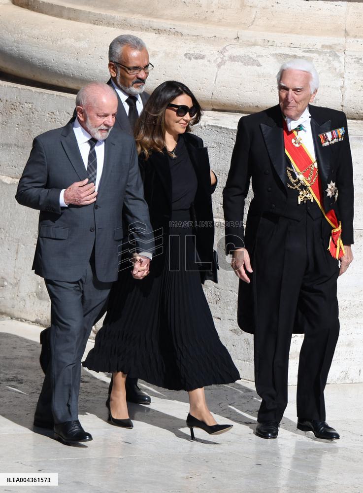 World Leaders Arrive for the Funeral of Pope Francis - Vatican