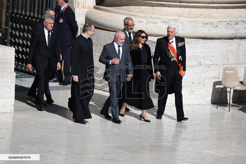 World Leaders Arrive for the Funeral of Pope Francis - Vatican
