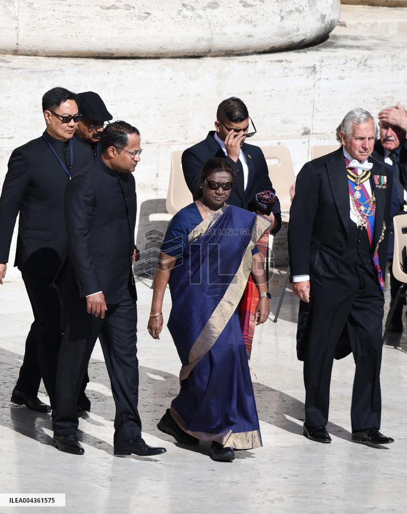 World Leaders Arrive for the Funeral of Pope Francis - Vatican