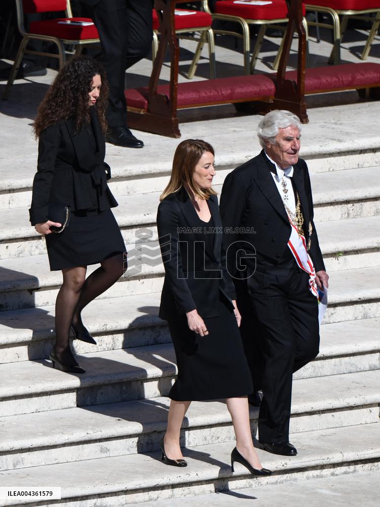 World Leaders Arrive for the Funeral of Pope Francis - Vatican