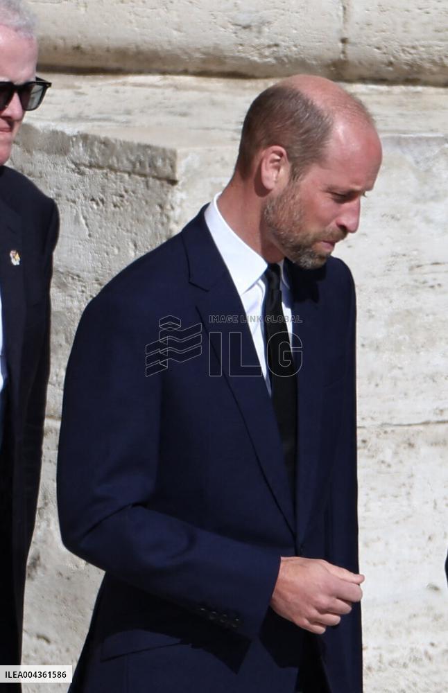 Royals Arrive For The Funeral of Pope Francis - Vatican