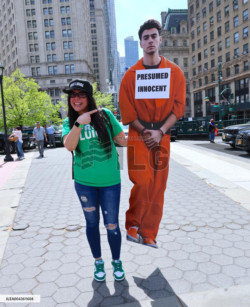 Luigi Mangione at the Federal Court - NYC