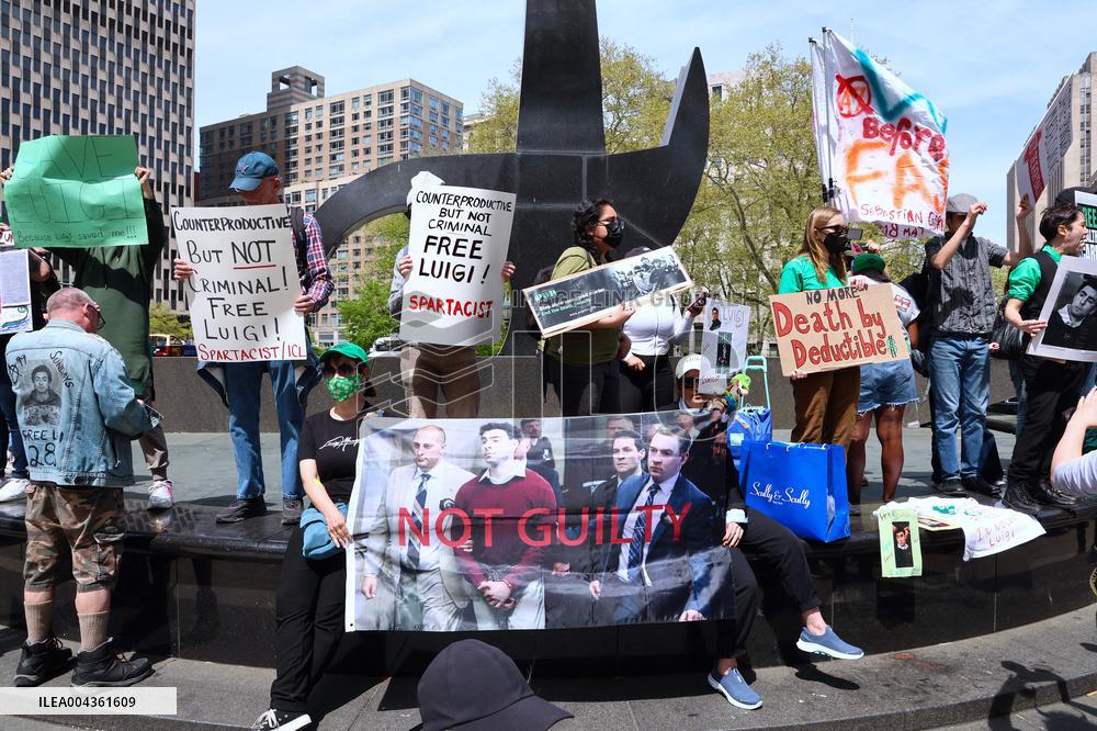 Luigi Mangione at the Federal Court - NYC