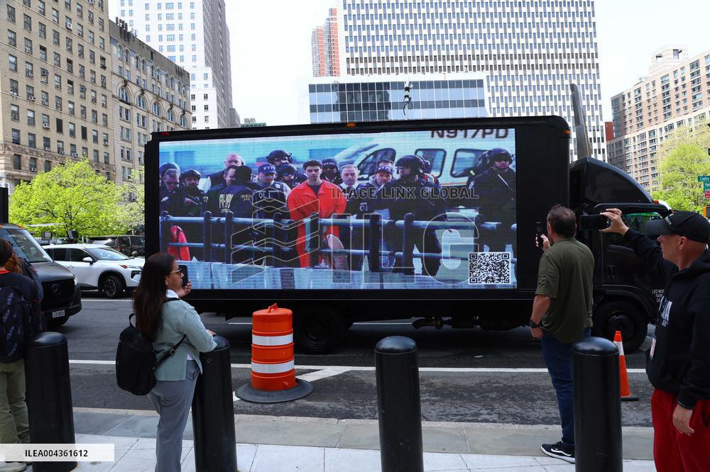 Luigi Mangione at the Federal Court - NYC