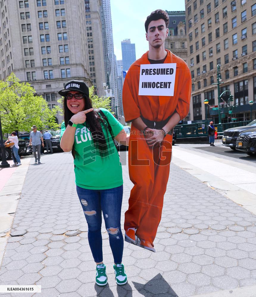 Luigi Mangione at the Federal Court - NYC