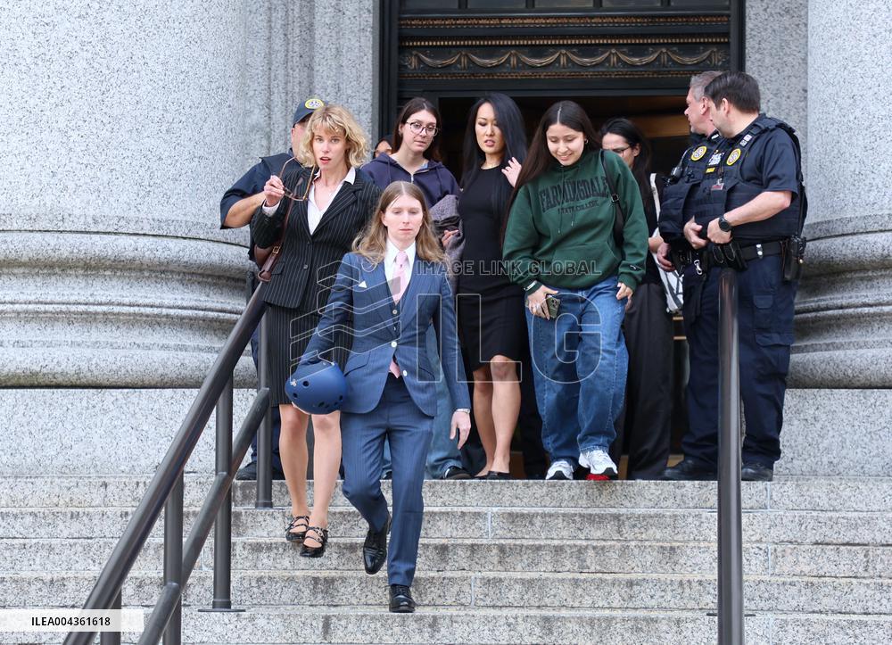 Luigi Mangione at the Federal Court - NYC