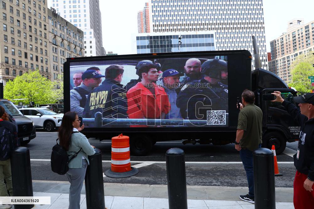 Luigi Mangione at the Federal Court - NYC