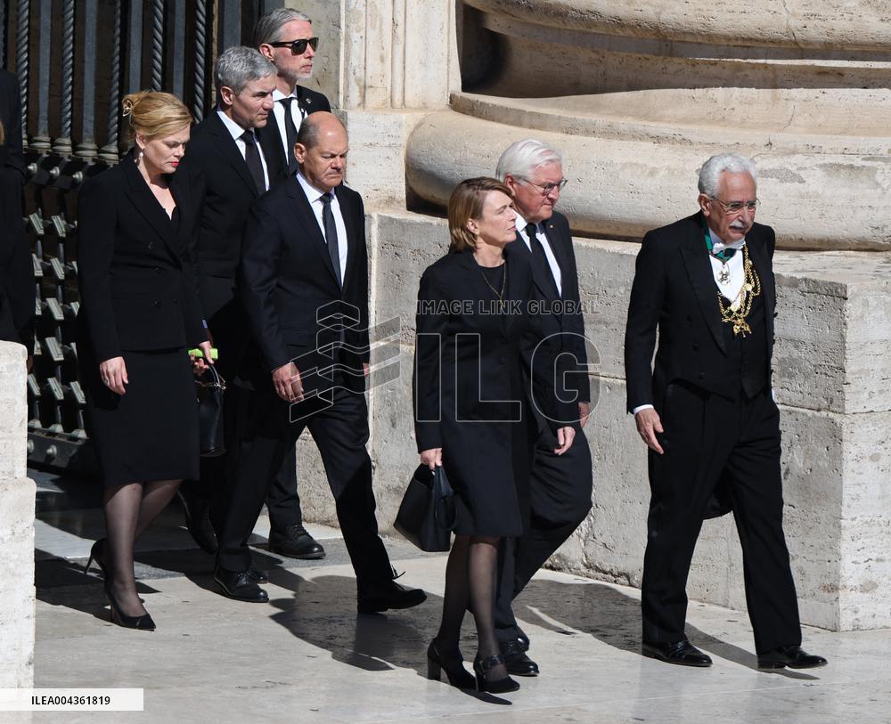 World Leaders Arrive for the Funeral of Pope Francis - Vatican