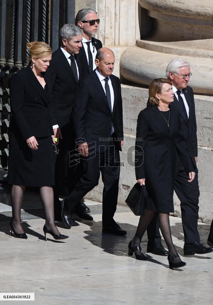 World Leaders Arrive for the Funeral of Pope Francis - Vatican